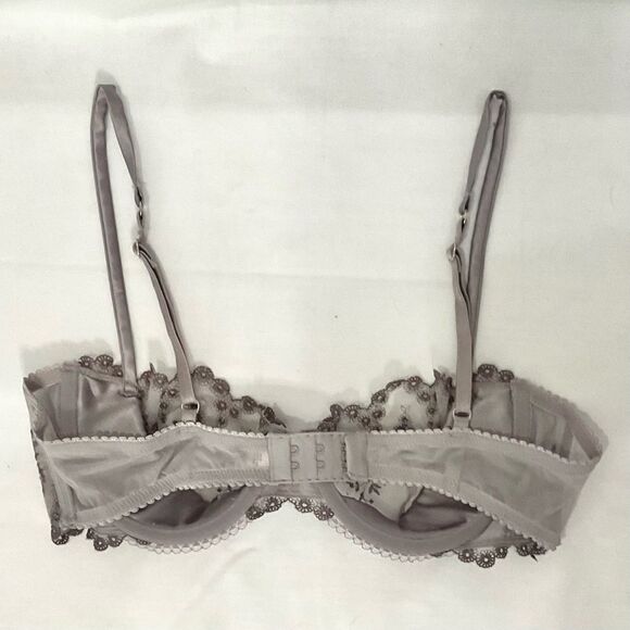 Victoria’s Secret unlined Demi bra & panty set Sz 36B & Small Balconette Thong - Picture 5 of 13